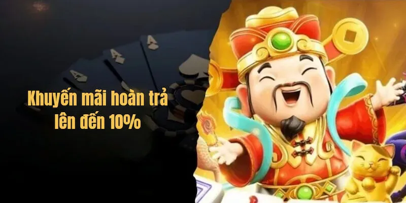 Khuyến mãi hoàn trả lên đến 10% dành cho các hội viên của Sunwin