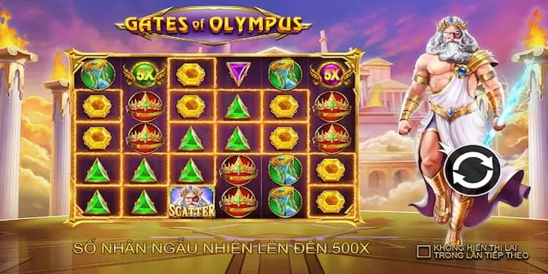 Game quay hũ Gates of Olympus một lựa chọn hoàn hảo mà bạn không thể bỏ lỡ khi đến Sunwin
