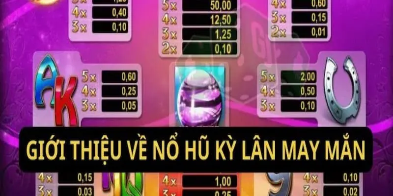 Siêu phẩm slot game Kỳ Lân May Mắn cực hot